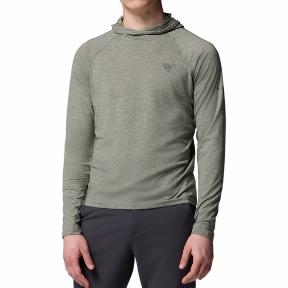 columbia sportswear Other - NWT New Columbia Men’s PFG Uncharted Neps Hoodie Small Shirt UV Sun Light Green